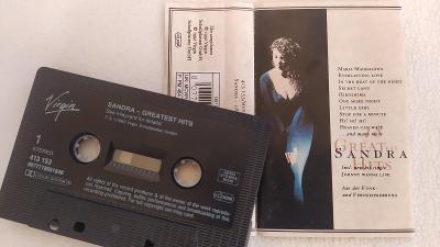 Audio Kazeta SANDRA Greatest Hits 1992 Virgin