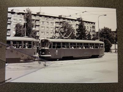 Tramvaj T 3 č. 910, Ostrava 29.7.1995