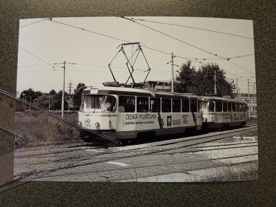 Tramvaj T 3 č. 973, Ostrava 29.7.1995