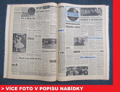 TATROVÁK - časopis n. p. TATRA Kopřivnice - 1968/48 čísel !!!