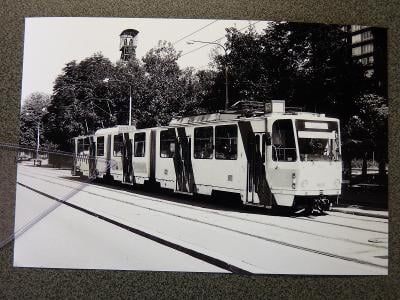 Tramvaj KT 8 D5 č. 1507, Ostrava 29.7.1995