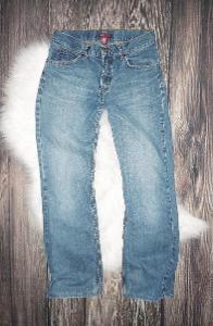 HM dámské jeansy džíny rifle, rovné nohavice, vysoký pas 36