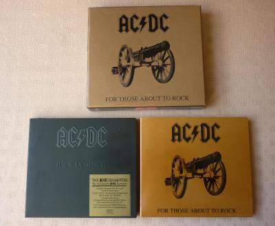AC/DC Back in Black and For those about to rock (2xdigi + box)