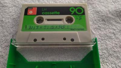 Audio Kazeta BASF LH 90 Cassette Germany