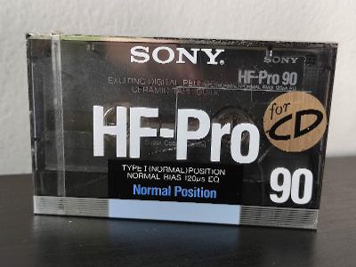 SONY HF-Pro 90,rok 1988,oděrky na fólii