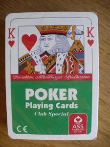 Hrací karty POKER, reklama BMi PALADIN, bavor. mléko,nové nerozbalené 