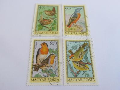 Známky  Maďarsko 1973, Ptáci