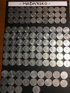 Veliká spousta mincí MAĎARSKA
