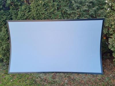 Plastová deska promítací projekční plátno úhlopříčka 294 cm
