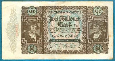 Německo 10 000 000 marek 23.7.1923 serie H