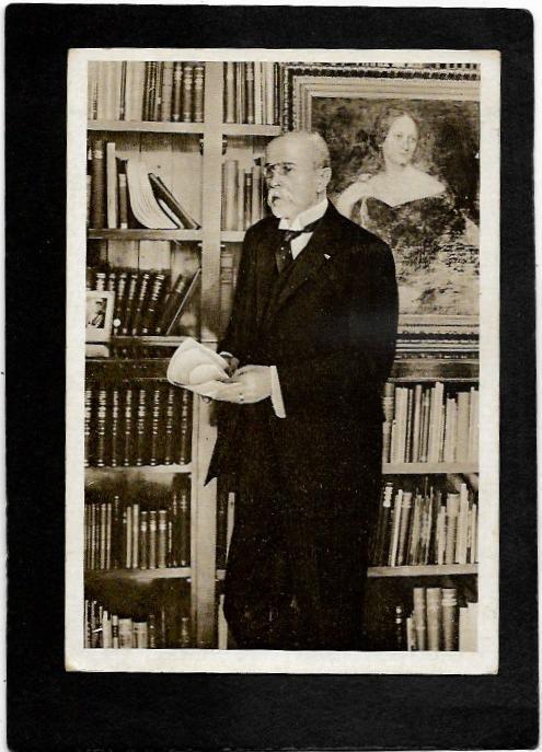 T. G. Masaryk, v knihovně, Božena Němcová, ca 1935 - Sběratelství