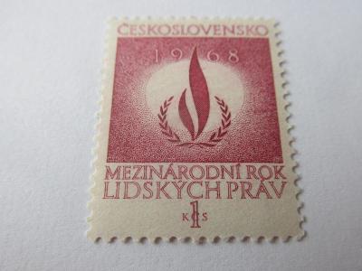 Známky Československo 1968, Mezinárodní rok lidských práv