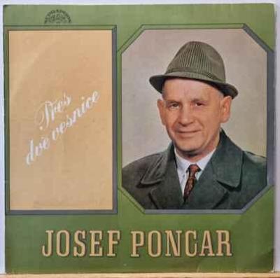 LP Josef Poncar - Přes Dvě Vesnice, 1972 EX
