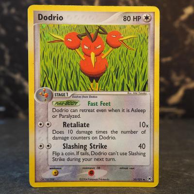 Pokémon Karty - Dodrio  33# (EX Hidden Legends 2004)