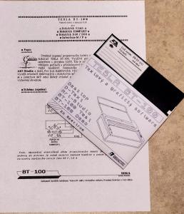Programy pro Tesla BT-100 na disketě D40 - Didaktik, ZX Spectrum