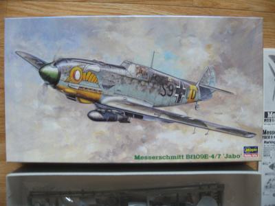 HASEGAWA Messerschmitt BF109E-4/7 ´Jabo´ 1:48