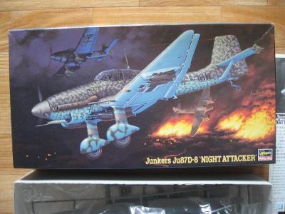 HASEGAWA Junkers Ju87D-8 "Night Attacker" 1:48