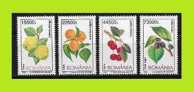 Rumunsko 2002 Ovoce - Kompletní - MNH**