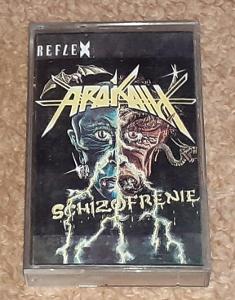 MC - Arakain - Schizofrenie (Supraphon 1991)