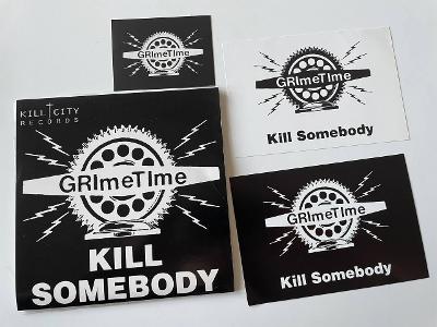 Grimetime – Kill Somebody (průhledný vinyl)