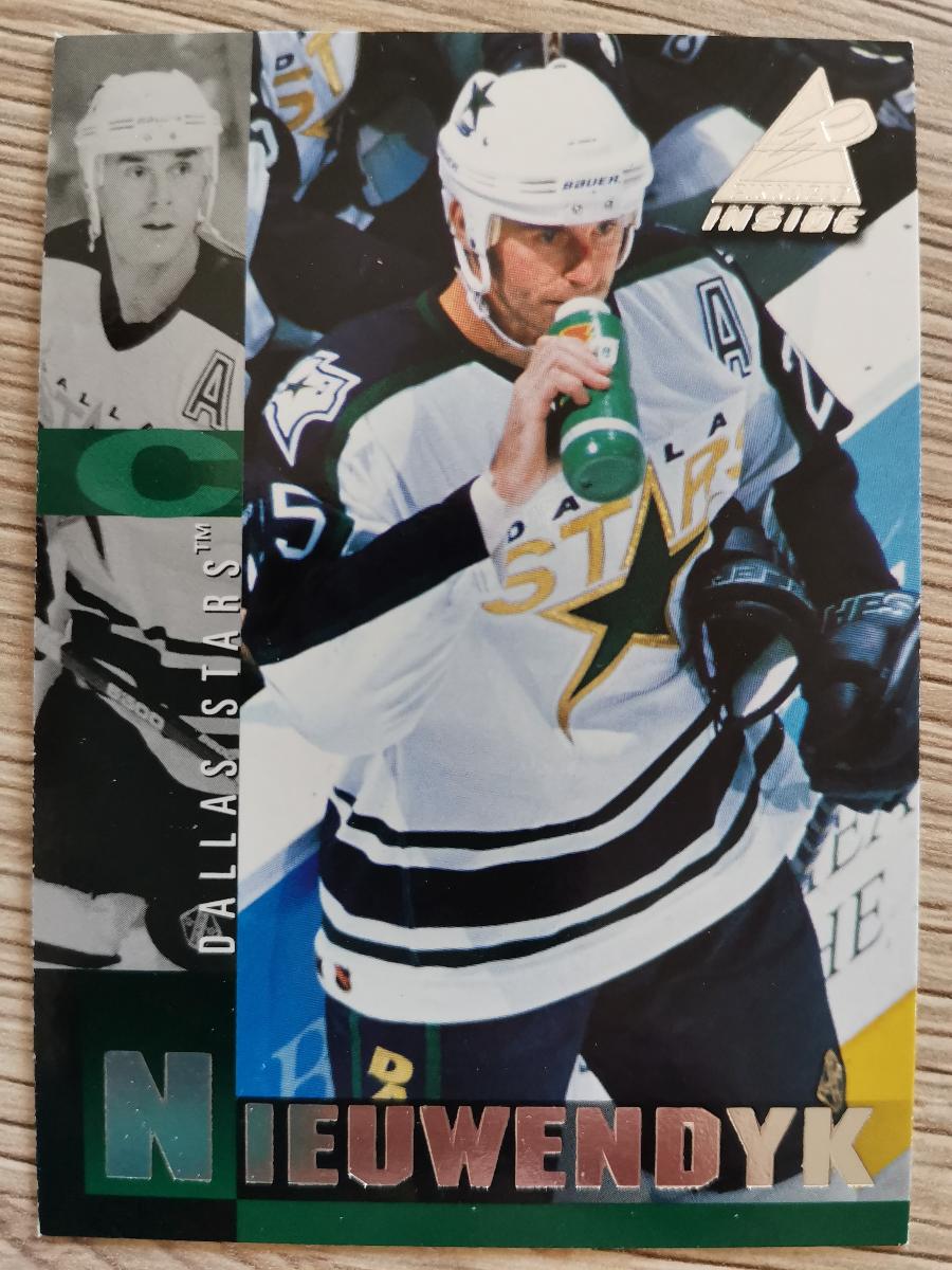 Karta Pinnacle Inside 97-98 č 115 Joe Nieuwendyk - Hokejové karty