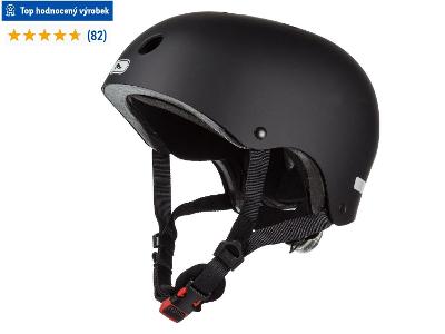 CRIVIT® Dětská helma velikost L/XL černá