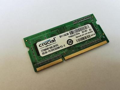 RAM SO-DIMM DDR3 CRUCIAL CT26664BF160B.C8FER2 2GB