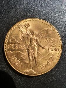 50 pesos Mexiko 1947