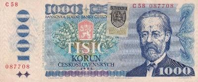 SLOVENSKO - 1000SK BANKOVKA - KOLOK
