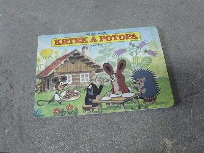 Stará kniha pro nejmenší - KRTEK A POTOPA - Albatros 
