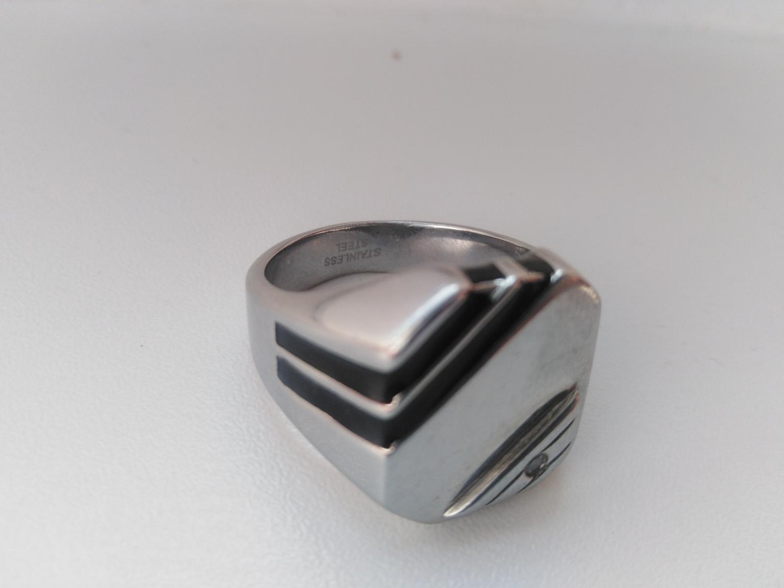 Pánský prsten z nerezové oceli - Šperky