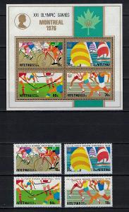 Aitutaki 1976 "Summer Olympic Games 1976 - Montreal"