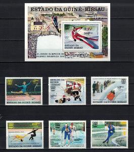 Guinea-Bissau 1976 "Winter Olympic Games 1976 - Innsbruck"