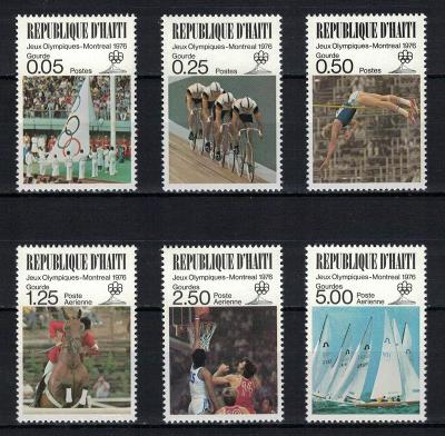 Haiti 1978 kompletní série "Summer Olympic Games 1976 - Montreal"