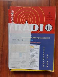 Sada 12 starých časopisů Amatérské radio r. 97
