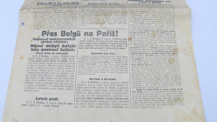 ZAHÁJENÍ RAKOUSKÉ OFENSIVY PROTI RUSKU 1914 PRVNÍ SVĚTOVÁ VÁLKA - Sběratelství
