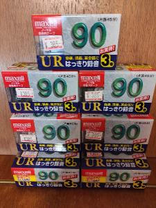 Maxell UR 90 3balení,japonský trh