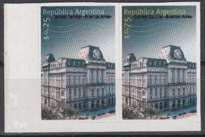 Argentina ** Mi.2362-63 Hlavní pošta v Buanos Aires