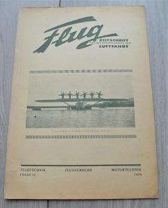 Letecký časopis Flug Zeitschrift - 10 - 1929