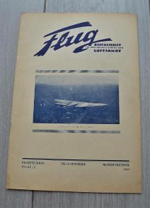 Letecký časopis Flug Zeitschrift - 10 - 1930