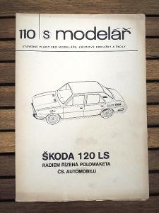 Stavební plán modelář Škoda 120 LS