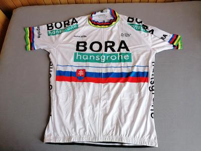 Prodám letní cyklistický dres BORA - SVK PETER SAGAN 5xl a triko 3xL