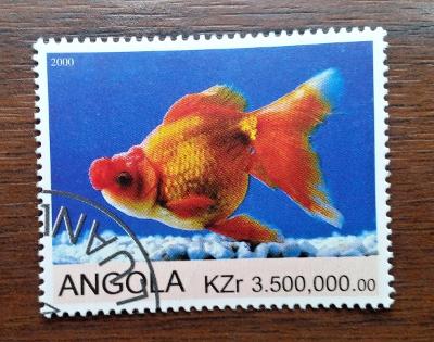 známky ANGOLA Afrika fauna ryby  