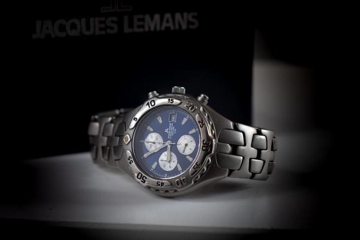 Jacques lemans shop chronograph 100m