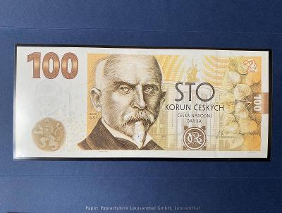 Pamětní bankovka ČNB - 100 Kč - Alois Rašín, UNC, perfektní.