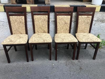 Set 4  jídelních židlí  Anetka - od korunky