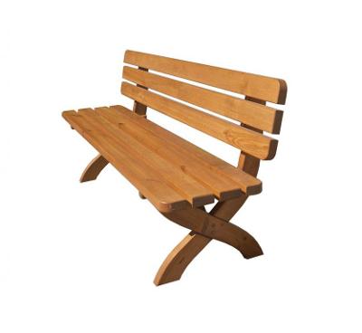 Zahradní dřevěná lavice STRONG  160cm  41257