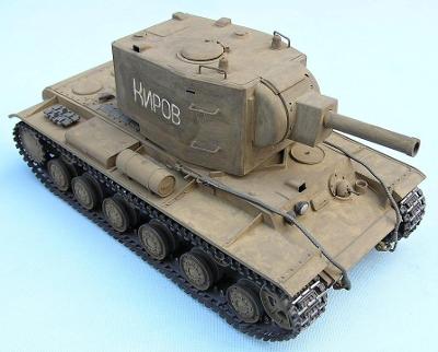 KV-2 Heavy Tank,měřítko 1/35,Vojenská technika