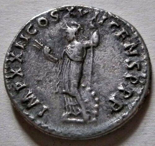 Řím Domitian Denár 81-96 n. l. Ag 3,05 gr. 19mm XF č00019  - Sběratelství
