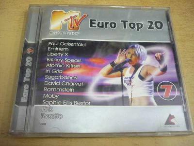CD EURO TOP 20 / Rammstein, Moby, Roxette, P.Oakenfold...
